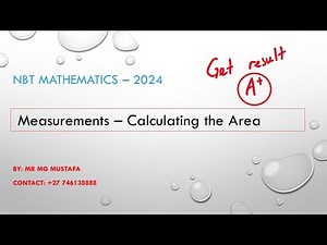 NBT MATH 2025 Preparation - Measurements - Calculate the Area