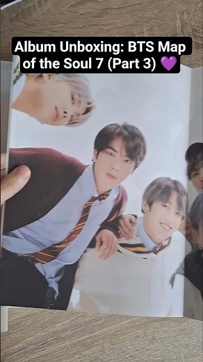 Album Unboxing: BTS Map of the Soul 7 (Part 3)💜 #bts #btsunboxing #army #kpop #album #albumunboxing