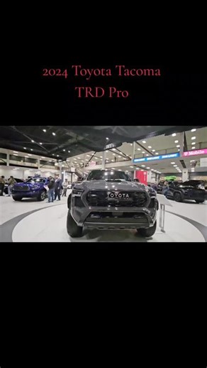 2024 Toyota Tacoma TRD Pro Overview