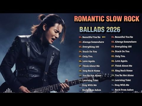 TOP PLAYLIST SAD SLOW ROCK 2026🎸| EMOTIONAL SLOW ROCK BALLAD | ROMANTIC SLOW ROCK VOL 1