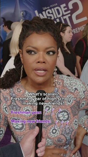 The cast of #InsideOut2 share what they fear the most 🫣 #disney #disneyd23 #shorts