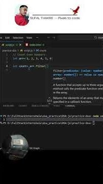 Count Even Numbers in an Array | JavaScript Logic #javascript#codingtutorial
