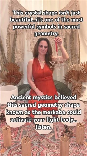 Merkaba Crystal Activation 🔷 Sacred Geometry Sound Healing for Energy Alignment