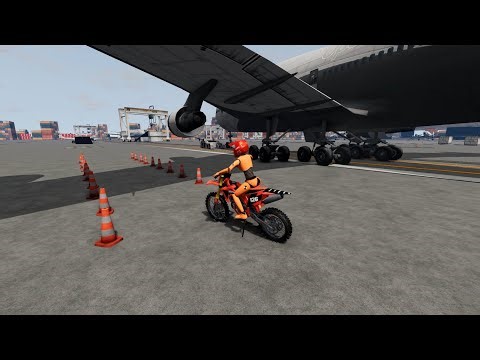 BeamNG.drive – Airport Map Madness! Runway Crashes & Speed Tests