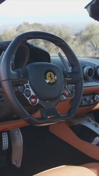 Peaceful Ferrari F12 Supercar