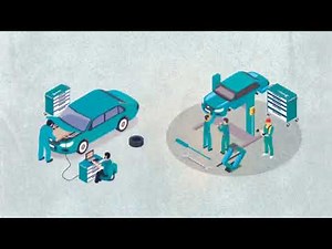 اعلان موشن جرافيك لشركة صيانة للسيارات