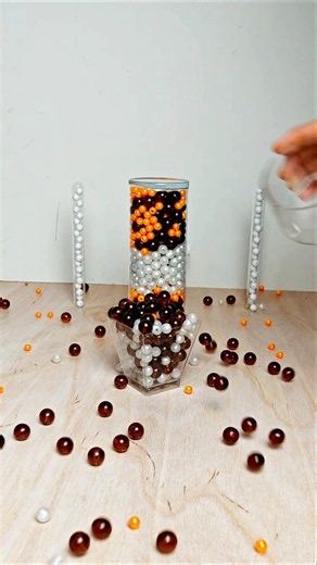 Satisfying Reverse Beads – Smooth and Relaxing! 🌊#asmr#satisfying#oddlysatisfying