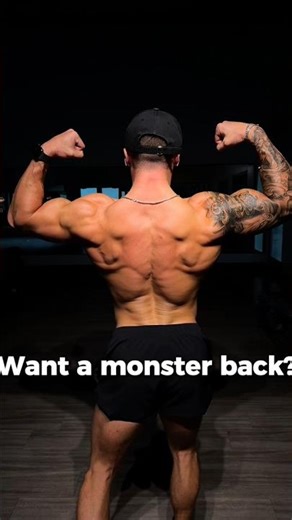 Monster back workout you NEED to try.