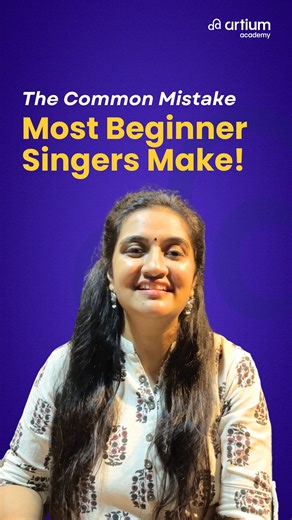 "Expressions", the key to better singing! Hear our expert mentor Khushali Bhatt break down this common mistake and how fixing it can instantly amplify your performance. ✨ More tips and tutorials coming your way. Follow us and stay tuned! #VocalClassesOnline #VocalMusicClasses #OnlineLearning #VocalCourse #OnlineSingingClasses #SingingTipsForBeginners #OnlineVocalCoach #OnlineVocalTraining | Artium Academy
