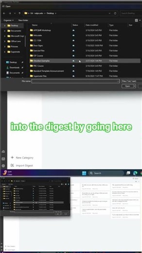 ‪@supernote_official‬ Desktop App, import text and create categories. #supernote #eink #research
