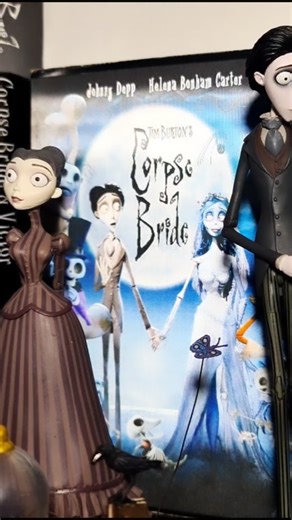 teema | Are u team emily or victoria? 3d lenticular corpse bride in the background 💙🖤... | Instagram