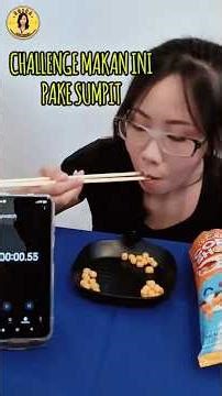 CHALLENGE TO EAT THIS WITH CHOPSTICKS IN 30 SECONDS, WILL I SUCCEED???