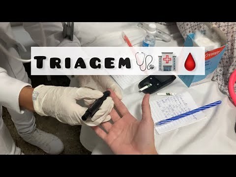 AULA PRÁTICA DE TRIAGEM NO LABORATÓRIO || TÉCNICO DE ENFERMAGEM