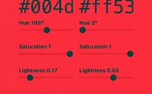 配色神器网站——colorable.jxnblk.com _哔哩哔哩_bilibili