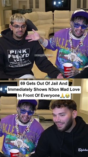 69 Gets Out Of Jail And Immediately Shows N3on Mad Love In Front Of Everyone 🙏😭