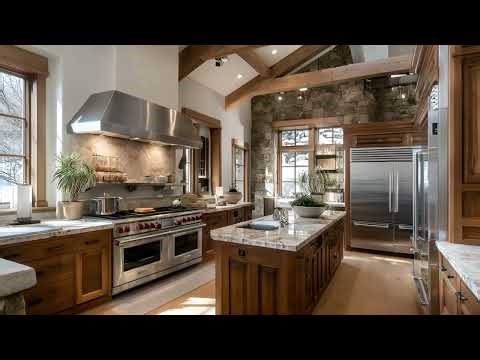 Rustic Luxury Meets Modern Farmhouse: Top Kitchen Trends & Design Ideas 2025