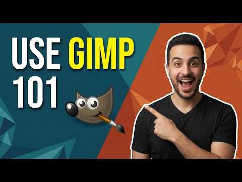 How To Use GIMP 101 (Easy Beginner Guide)