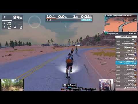 Monday Ride : Zwift - Tempus Fugit in Watopia DNF ( Day 128 )