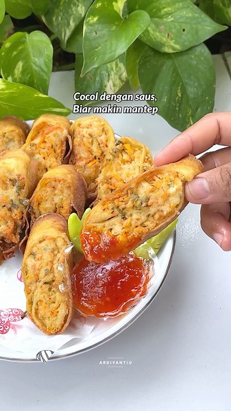 Tahu dijadikan Rolade enak Juga ternyata 😍👌 #rolade #eggroll #olahantahu