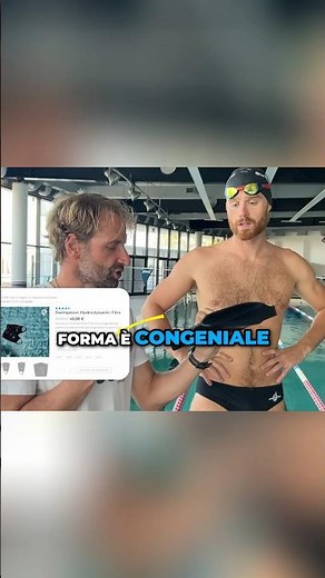 Rosolino teaches how to use fins in swimming🏊🏻‍♂️👷🏼‍♂️🔝 #swimprove #swimming