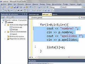 Struct y arrays de struct en C