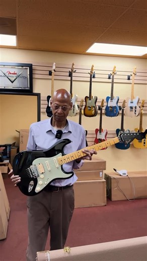 Wild West Guitars 🎆🤠 on Instagram: "Check out the demo of this guitar in our previous post! Fender Custom Shop Wild West Lightning Stratocaster Floyd Rose HSS Maple Neck Matching Color Large Headstock 22 Frets NOS Black 8.25 lbs #wildwestguitars #fender #fenderguitars #fendercustomshop #fenderstratocaster #wildwestlightning"