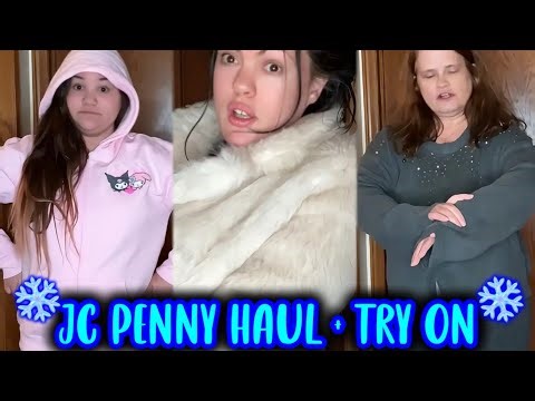Jc Penny Winter Clothing Haul + Try On