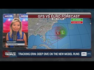 Where's Erin headed? Breaking down the storm's latest track, model runs | Tracking the Tropics