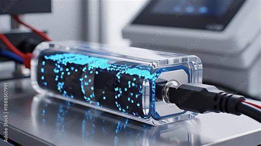 High-Tech LED Hardware Core with Rainbow Light Gradient