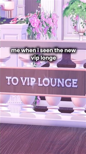 the new vip lounge is so good! #dresstoimpress #dti #roblox