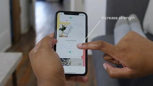 Help Section - Adjusting Strength in App