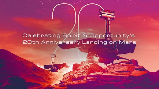 Celebrating Spirit & Opportunity's 20th Anniversary Landing on Mars - NASA Science