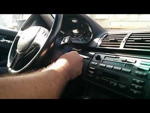 BMW E46 Key programming procedure