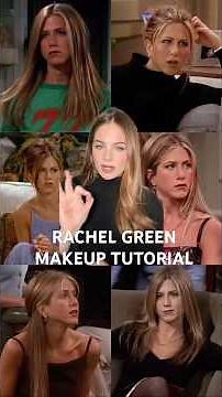 Rachel Green makeup tutorial! #jenniferaniston #friends #90smakeup
