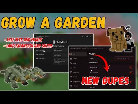 Grow a Garden Script 2025 🪴 | NO KEY, Infinite Eggs, Beanstalk Event, & Dupe | Roblox Delta Script