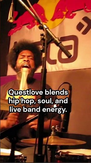 Questlove – The Roots Drummer #Questlove #TheRoots #HipHop #TonightShow #drummer #Grammy