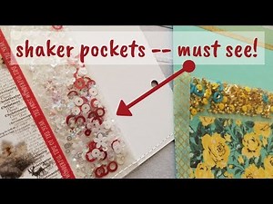 Shaker Pockets Tutorial. New and FUN!