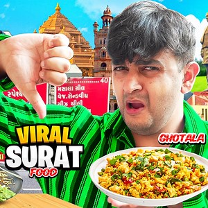 3.2M views · 61K reactions | Trying Every Viral Surat Food for 24 Hours | Aayush Sapra | Facebook