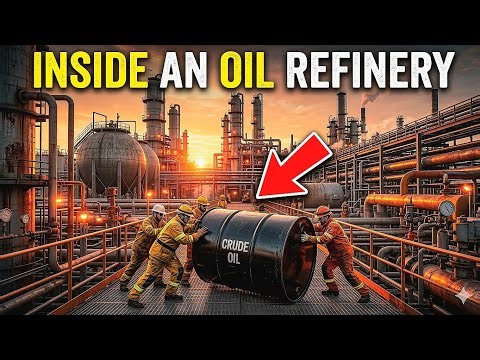 How To Refine Petrol Diesel & Other Petroleum Manufacturing | From Crude Oil To Petrol…