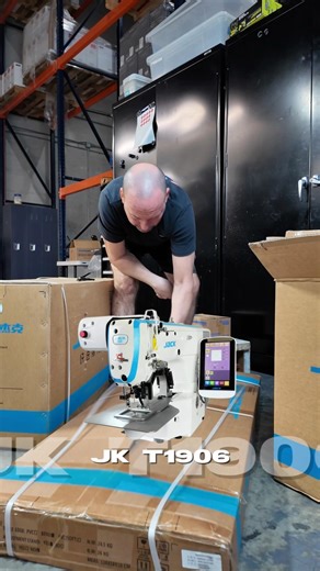 JACK JK-T1906 Computer Bar Tack Machine for Garment Factories & Denim Shops USA 🇺🇸 #suprasewing