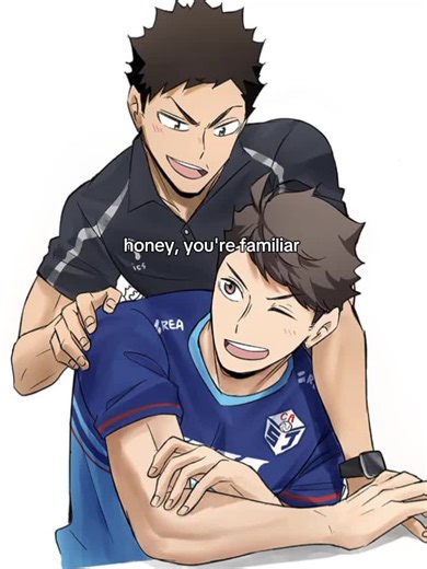 Supportive Friendship Growth in Haikyuu Characters IwaOi