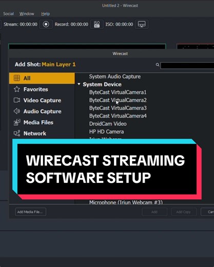 Wirecast Streaming Setup Tutorial #fyp #fyppppppppppppppppppppppp #foryoupage #sunday #church