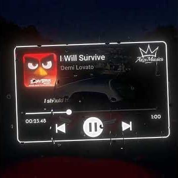 Lyrics | I Will Survive | Demi Lovato | #lyric #fy #trend #demilovato #angrybirds