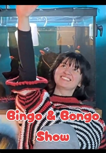 It’s the Bingo & Bongo Show, and they wouldn’t mind most creatures to be in the house 🐀🐜 #fishtanklive #twins #fishtankdotlive #bingobongo #realityshow