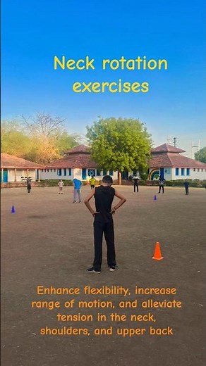 Neck Rotation Exercises #yoga #Exercises #children'sexercise