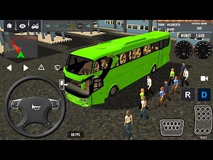 Bus Simulator Indonesia Euro Coach bus driving | 2024 Indonesia Bus simulator - Android gameplay