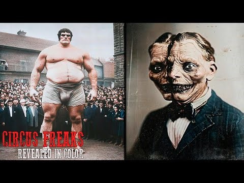 🎪▶ 13 BANNED Circus FREAKS That Actually EXISTED | Now Revealed in Color, Rare Photos & Footage