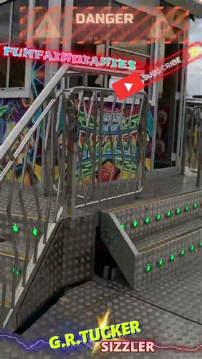 G R Tuckers Twister at Cleethorpes Funpark Summer 2025 #brand #seaside #vibes #fairgrounds #fun