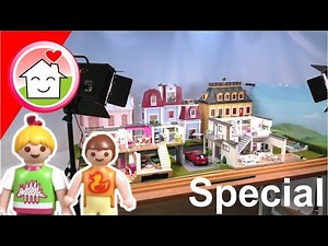 Playmobil Familie Hauser baut eine Stadt auf - hinter den Kulissen von Familie Hauser