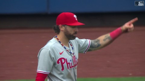Jake Cave's diving catch
